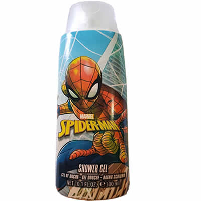 Spiderman shower gel